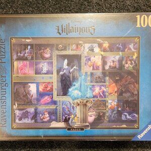 Brand New Ravensburger Disney Hades 1008pc jigsaw puzzle Villainous Series